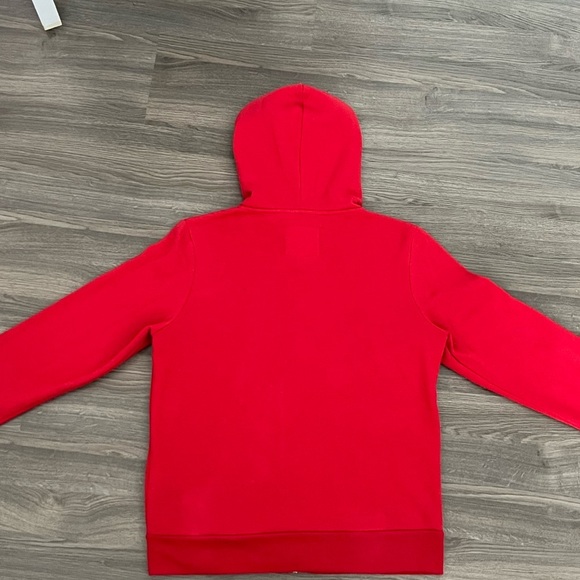 Red Zip-Up Hoodie - Picture 5 of 5